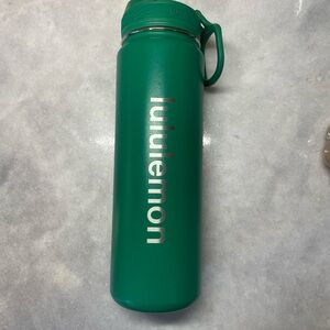 Lululemon Green Water Bottle